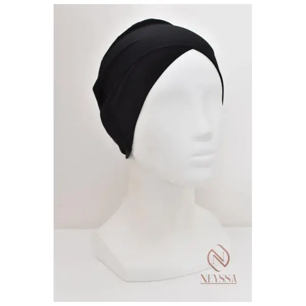 bandeau sous hijab Croisé jersey premium
