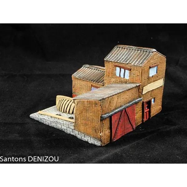 Chantier Naval pour puces en plâtre