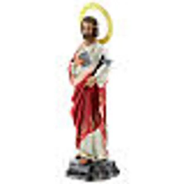 Saint Judas 20 cm pâte à bois déc. Élégante