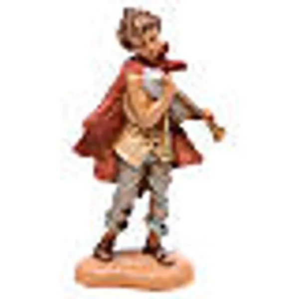 Berger joueur de cornemuse crèche Fontanini 10 cm