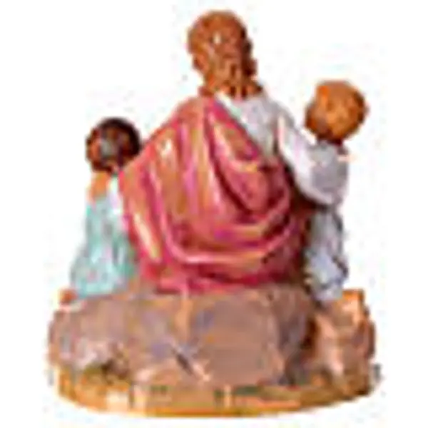 Christ avec enfants Fontanini PVC crèche de Pâques 12 cm