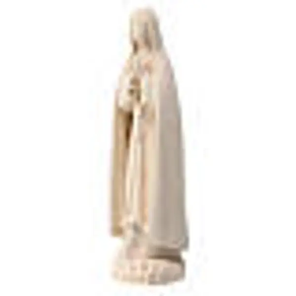 Notre-Dame de Fatima moderne en bois naturel d'érable Val Gardena