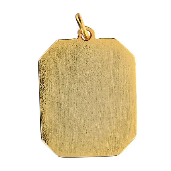 Pendentif médaille zamak Baptême de Jésus