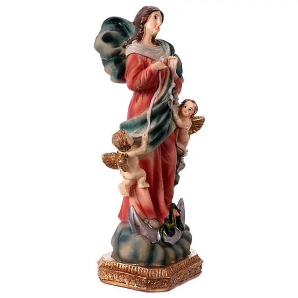 Marie qui défait les noeuds 23 cm statue en résine