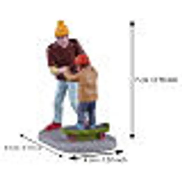 Beginner Boarder figurine Lemax Caddington Village 7x5x4 cm - 32204