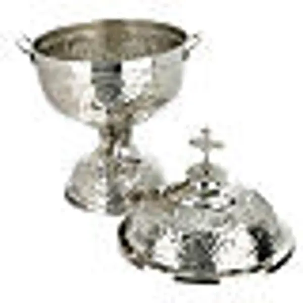 Vase pour huile sainte Infirmes argenté 5 l