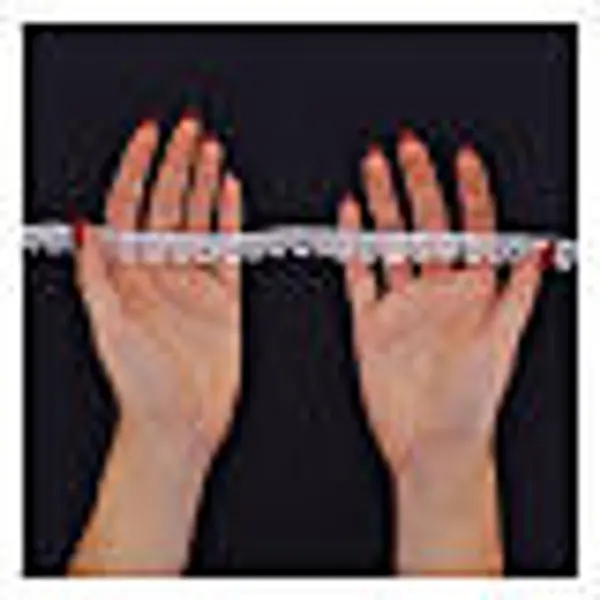 Ourlet en dentelle blanc avec petits points macramé 2 cm euros/m